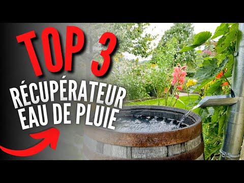 Meilleur Récupérateur Eau de Pluie 2024