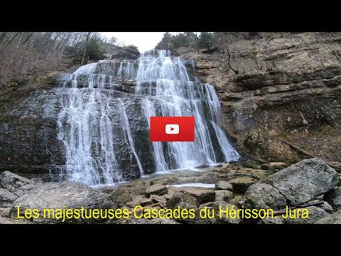 Les Cascades du Hérisson (Jura)