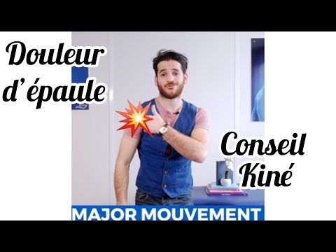 tendinite de la coiffe des rotateurs / douleur d&#039;épaule : conseils de kiné