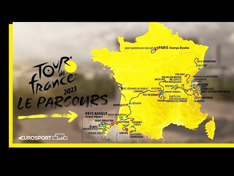 Tour de France 2023 - Découvrez le parcours en intégralité