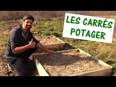 LES CARRÉS POTAGER / Fabrication et utilisation