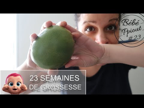 Bébé #23 - Évolution Grossesse à 23 semaines - Le nombril qui ressort !