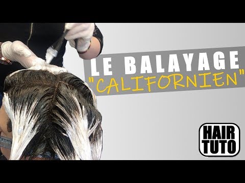 Comment faire un BALAYAGE &quot;californien&quot;?