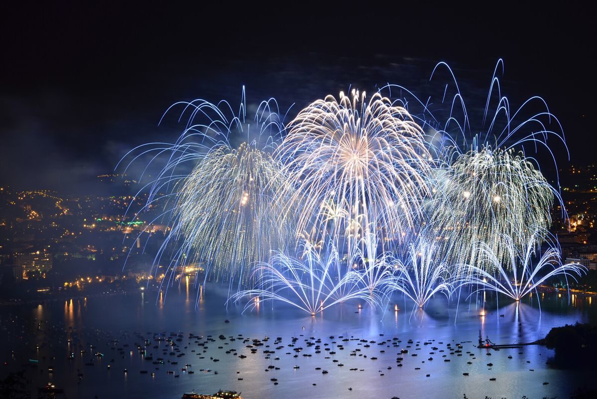 fete du lac annecy Peignée Verticale