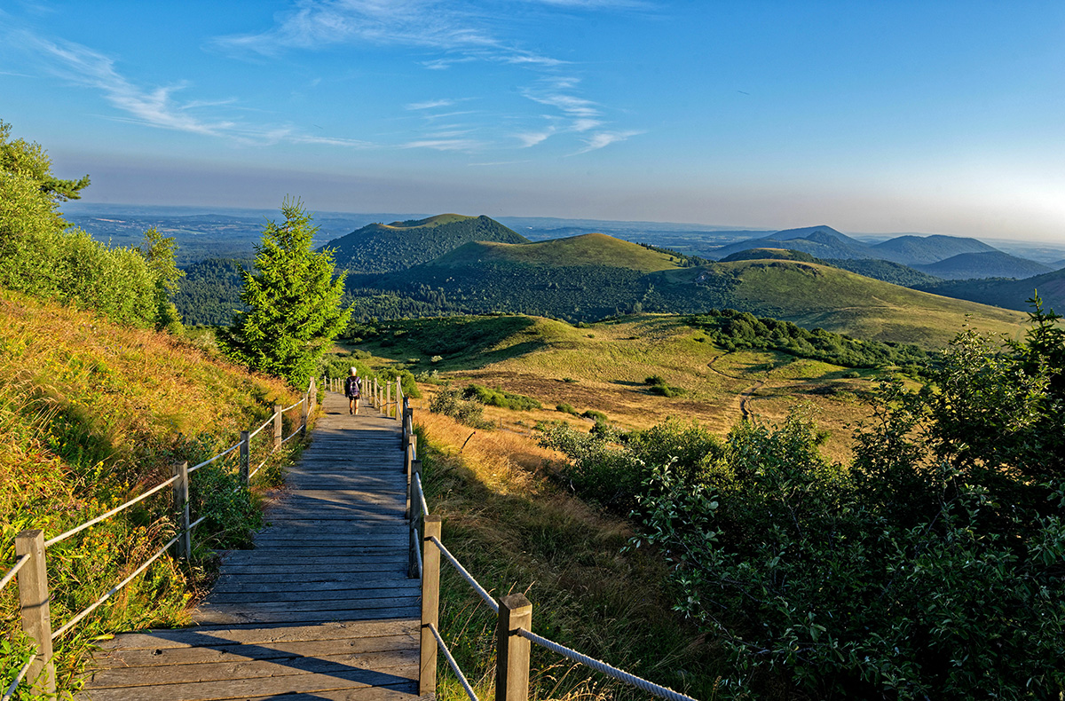 Chaine des Puys, volcans, Puy de Dôme, Auvergne, Auvergne-rhone