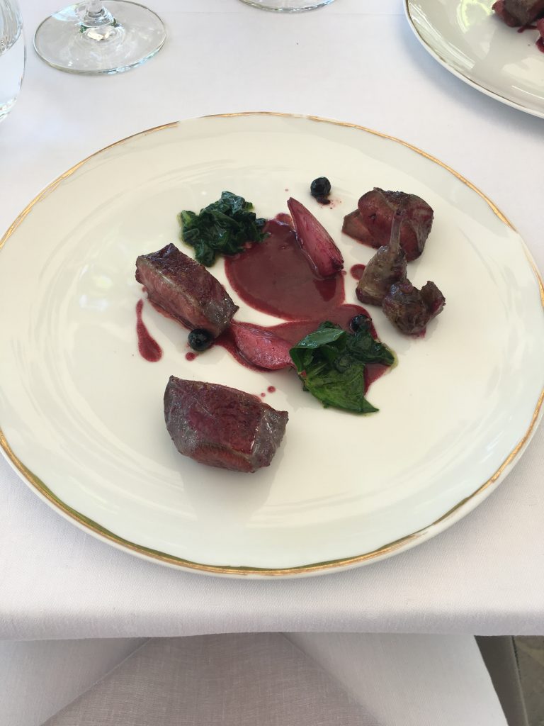 auberge du pere bise assiette