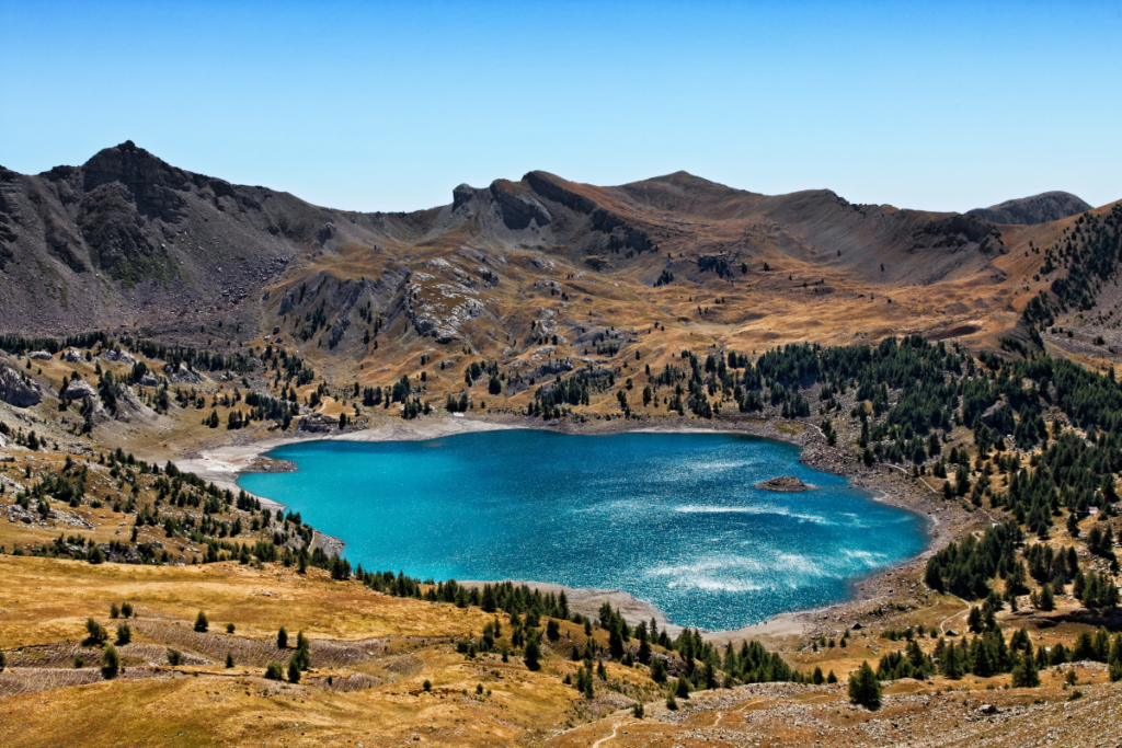 Le Mercantour et le Lac d'Allos