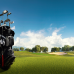 Vue panoramique d'un parcours de golf exceptionnel en France