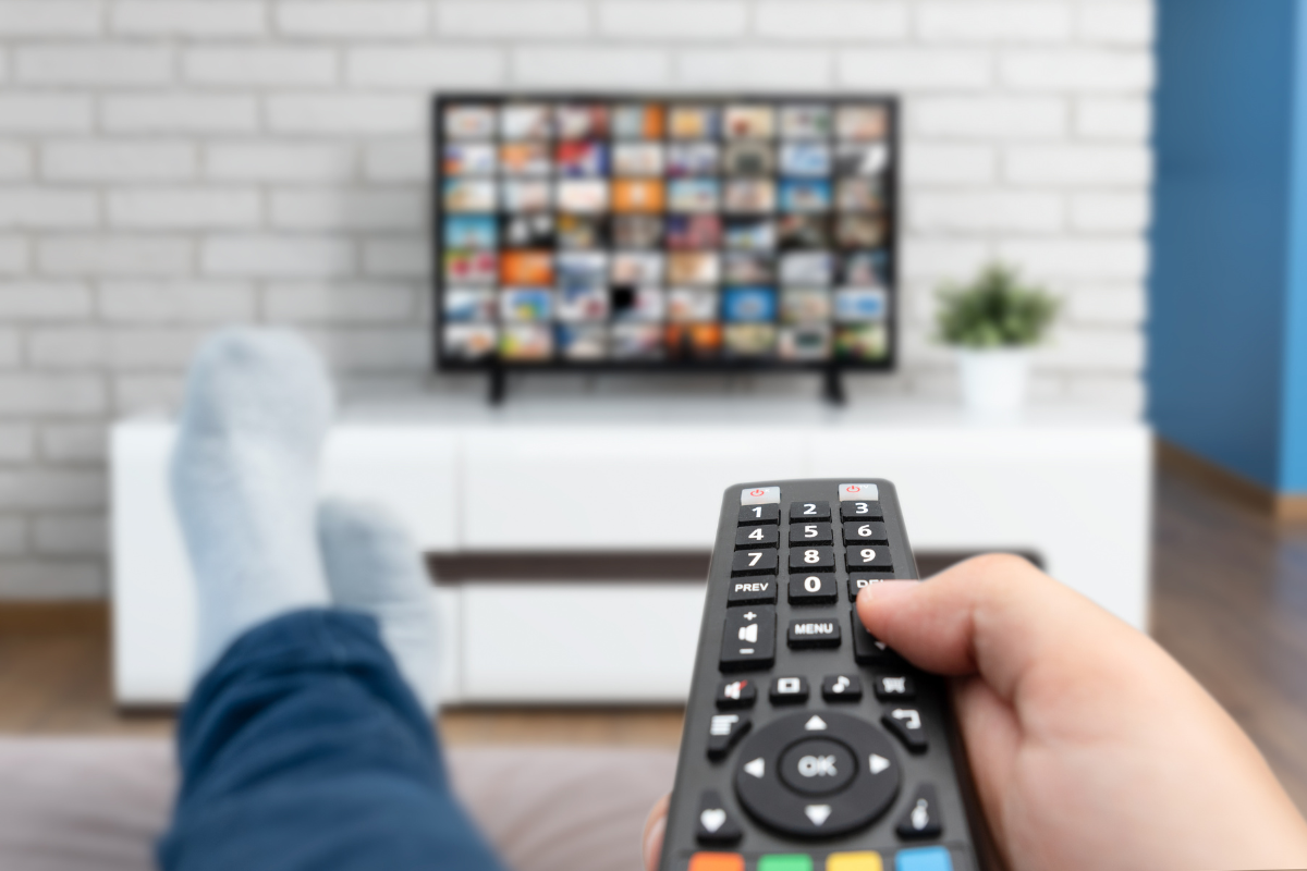 Écran d'ordinateur affichant des icônes de différents sites de streaming gratuits