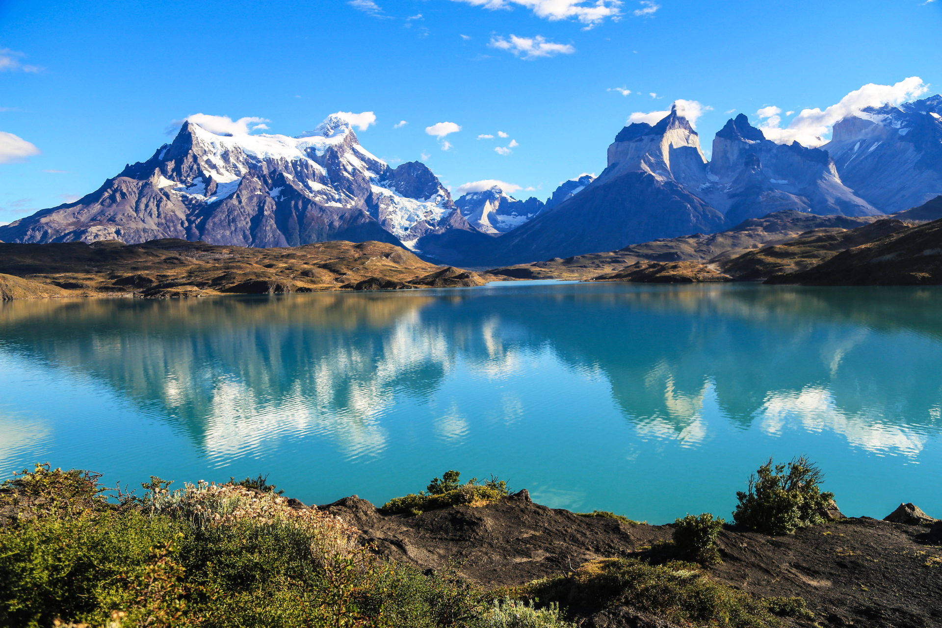 croisière à travers les fjords de la Patagonie avec des glaciers en arrière-plan
