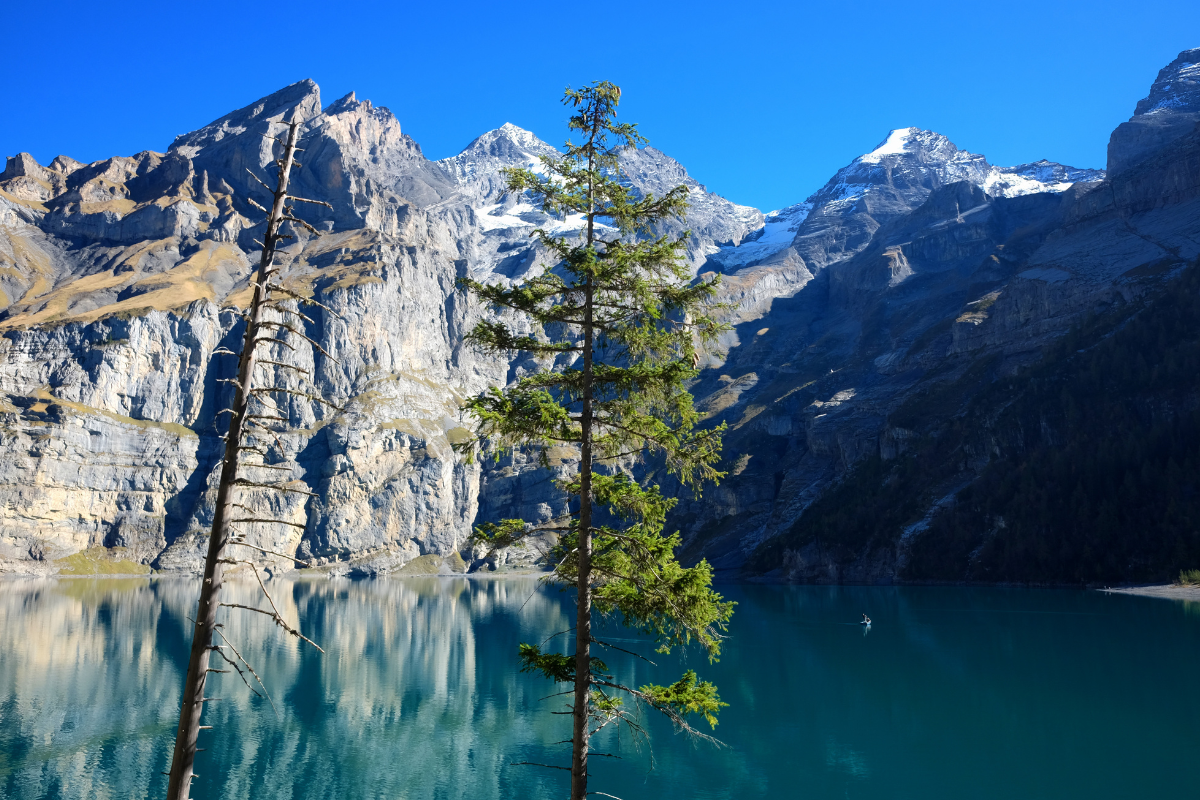  itinéraire road-trip en suisse le lac d'Oeschinensee