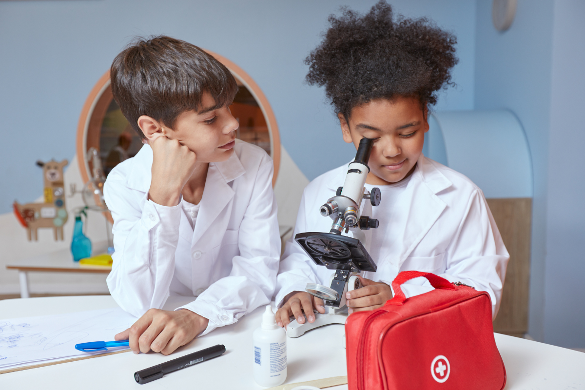 microscope portable enfant